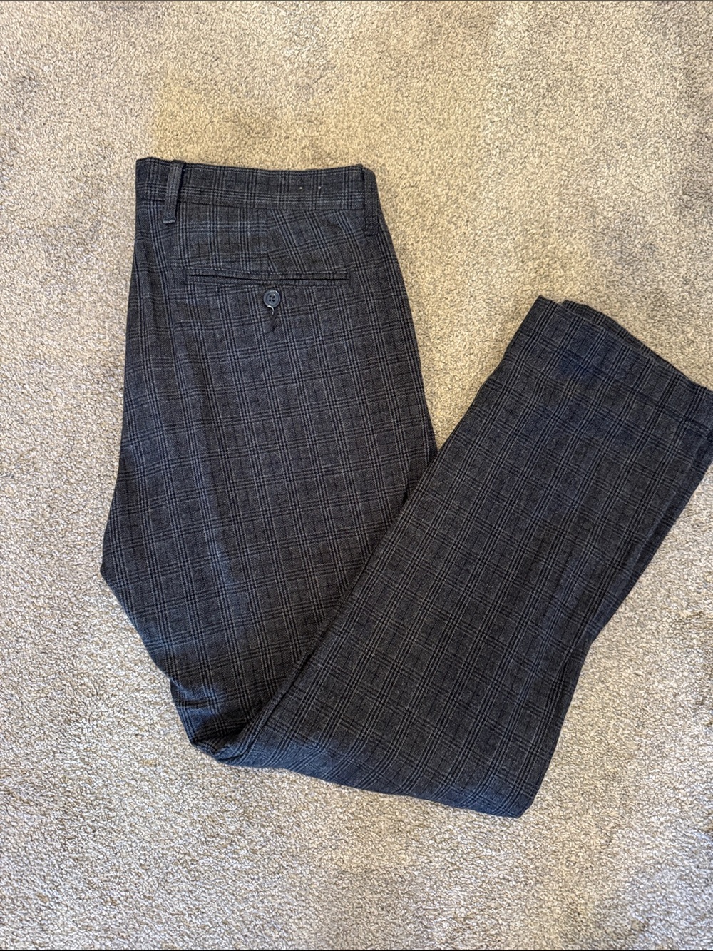 J. Crew Blue Plaid Dress Pants